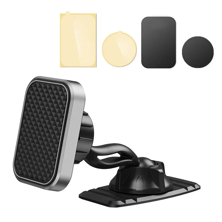 TASX C1 Magnetic Car Phone Holder - 360° Universal Dashboard Mount