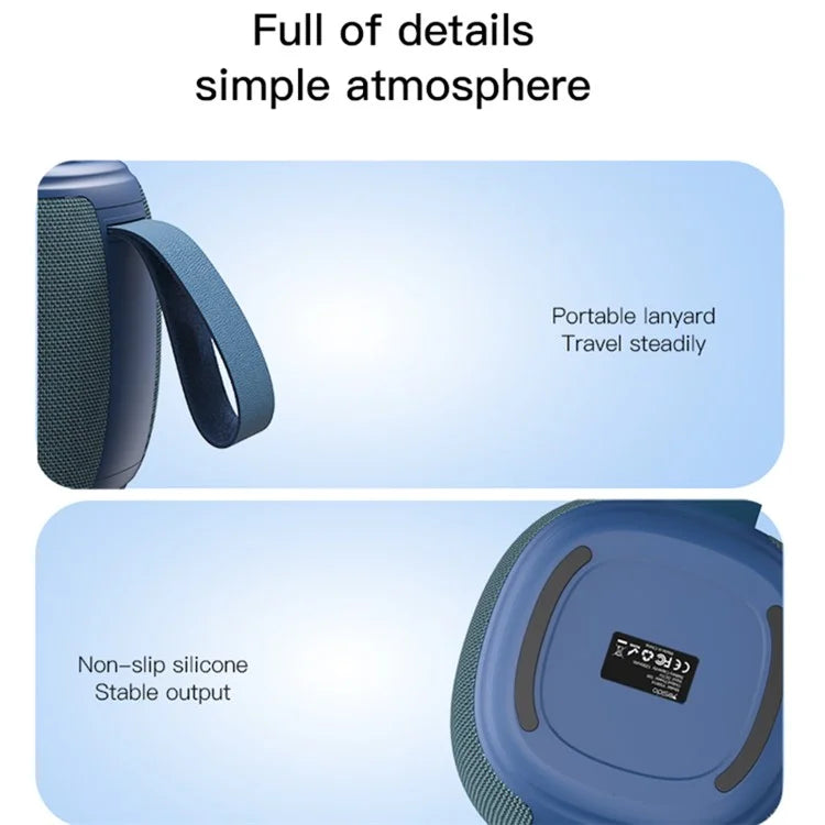 YESIDO YSW14 Portable Wireless Bluetooth Speaker with RGB Light