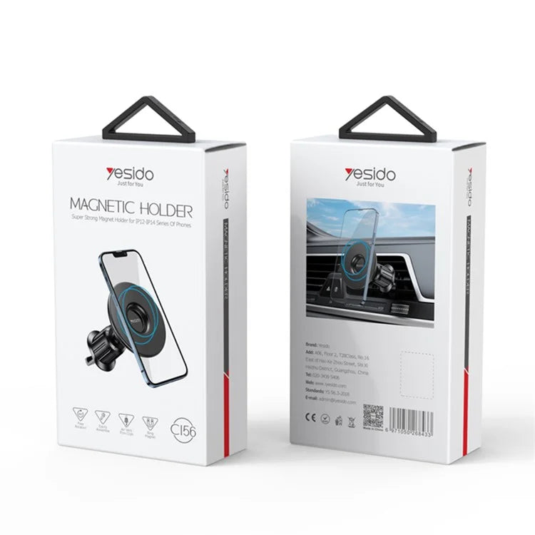 YESIDO C156 MagSafe Car Phone Holder – Rotatable Air Outlet Mount