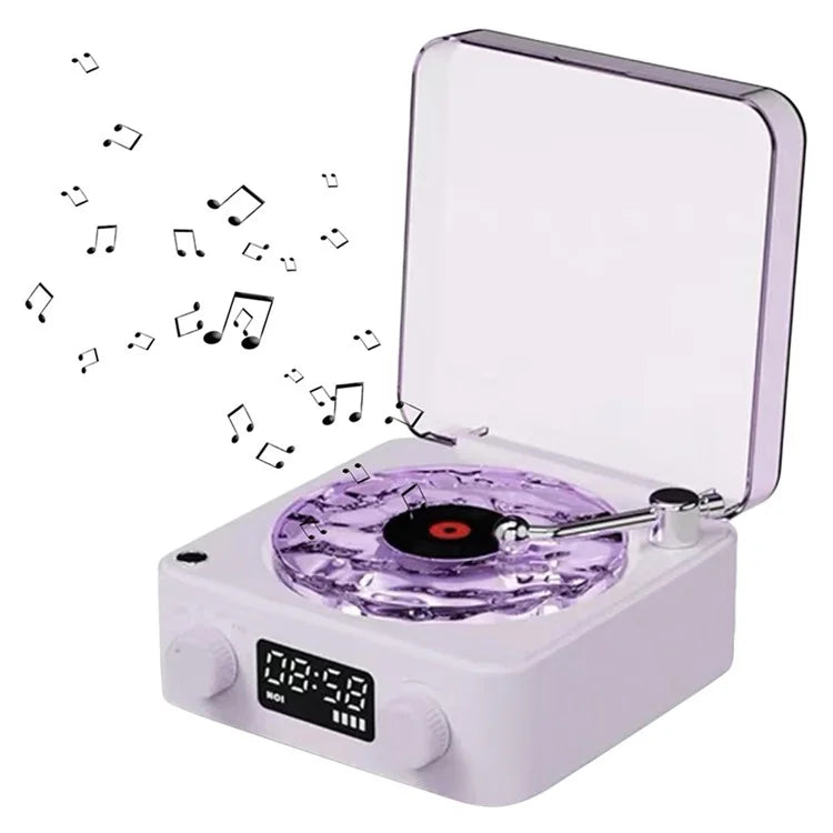 Retro Wave Bluetooth Speaker White Noise Music Player Ambient Lights