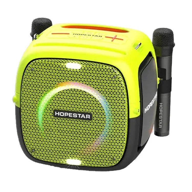 TASX Party One Bluetooth Portable Karaoke Speaker with 2 Microphones