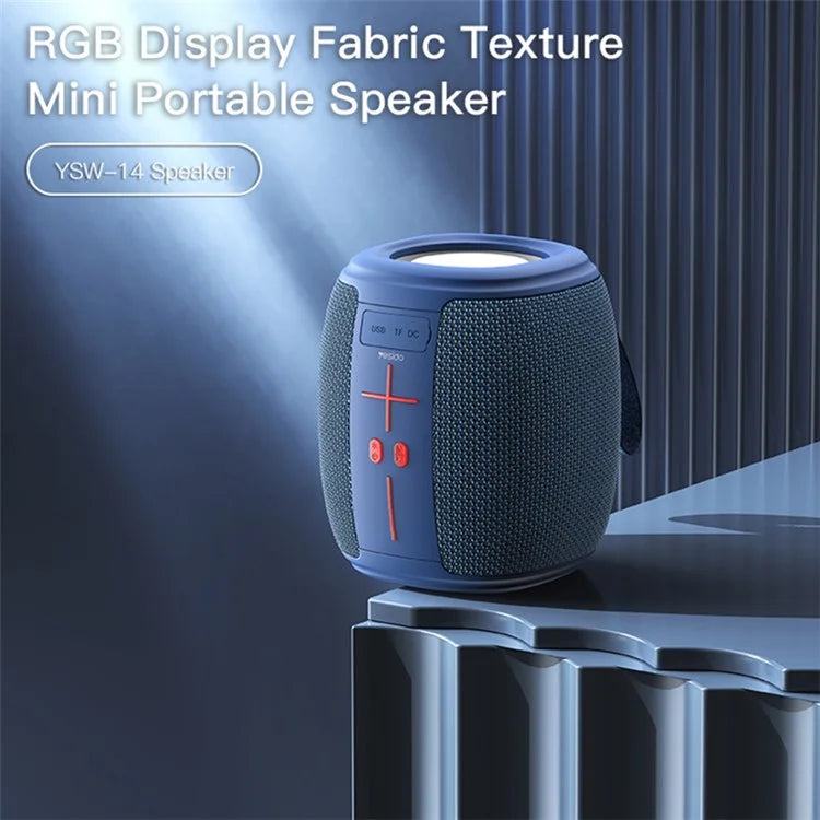 YESIDO YSW14 Portable Wireless Bluetooth Speaker with RGB Light