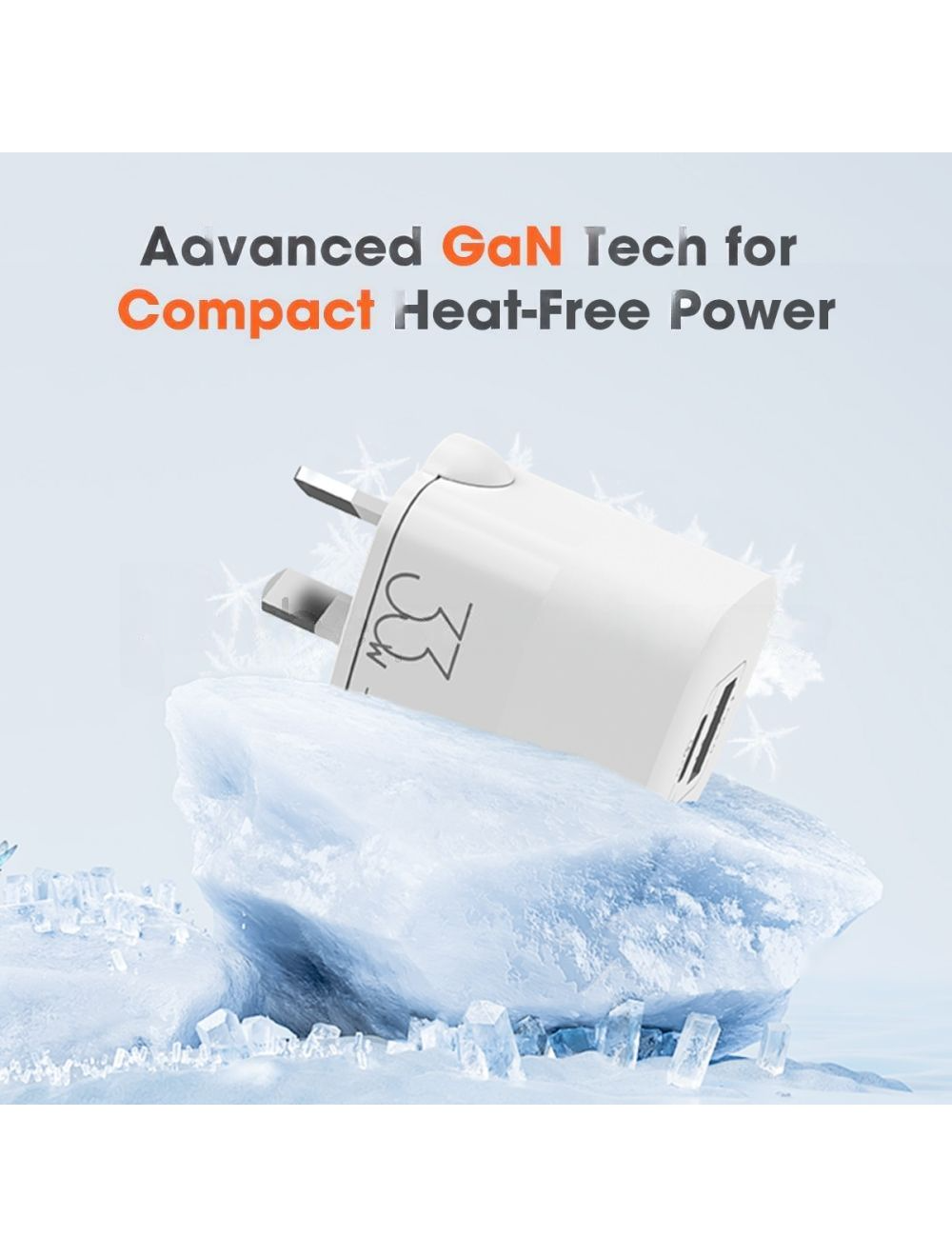 Power Boost USB-C & USB-A Fast Charging Power Adapter 33W