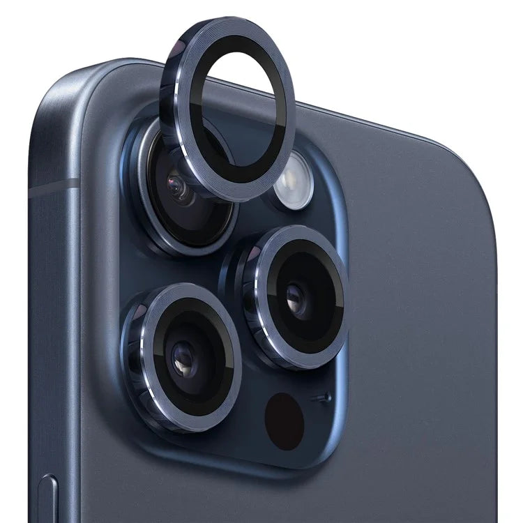 iPhone 15 Series 9H Tempered Glass Camera Lens Protector