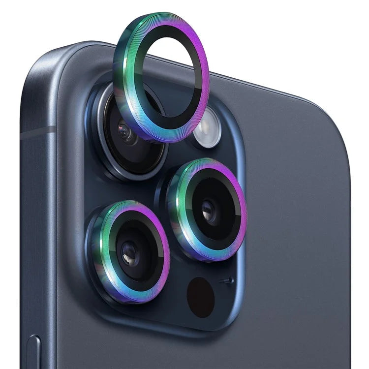 iPhone 15 Series 9H Tempered Glass Camera Lens Protector