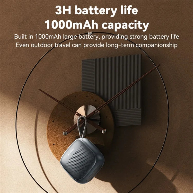 YESIDO YSW24 Portable Mini Bluetooth 5.3 Speaker with CD Diaphragm & 1000mAh Battery