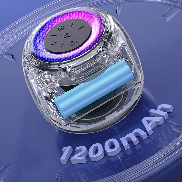 TASX YX014 Mini TWS Bluetooth Speaker with Subwoofer & LED Lights