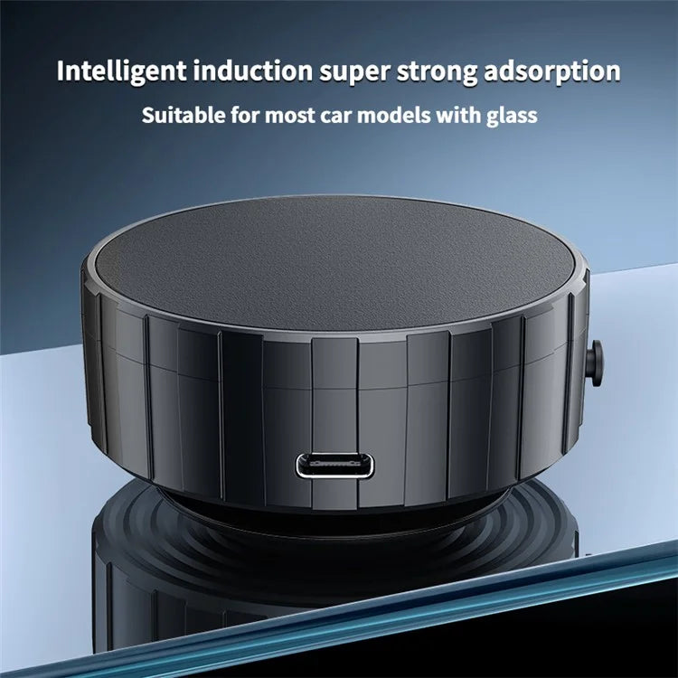TASX X9Q Vacuum Suction Cup Phone Holder – MagSafe Mount for Car Screen, Console & Home Use