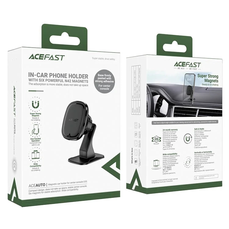 ACEFAST D35 Magnetic Car Phone Holder - Center Console Mount