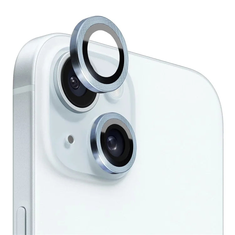 iPhone 15 Series 9H Tempered Glass Camera Lens Protector