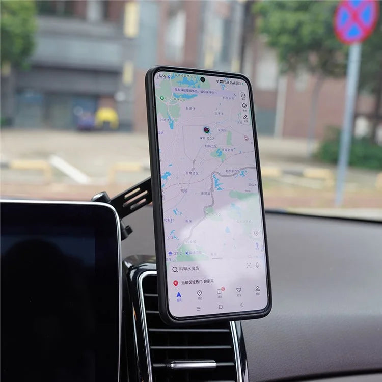 TASX Adhesive Base Car Dashboard Mount – MagSafe-Compatible Phone Holder