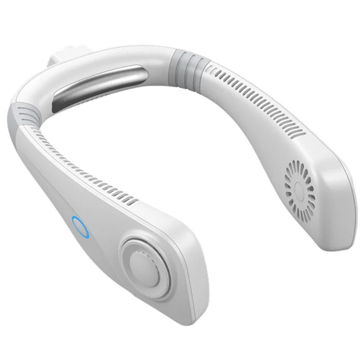 TASX Aromatherapy Bladeless Neck Fan with USB Rechargeable Air Cooling