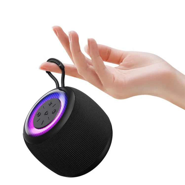 TASX YX014 Mini TWS Bluetooth Speaker with Subwoofer & LED Lights