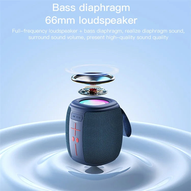 YESIDO YSW14 Portable Wireless Bluetooth Speaker with RGB Light
