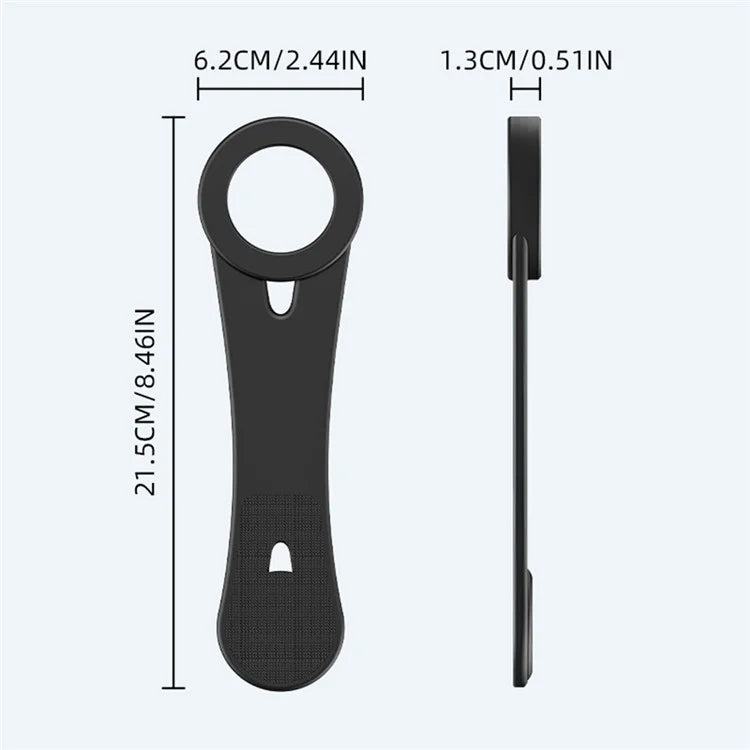 TASX D1 MagSafe Flexible Aluminum Car Phone Holder – Bendable Dashboard Mount