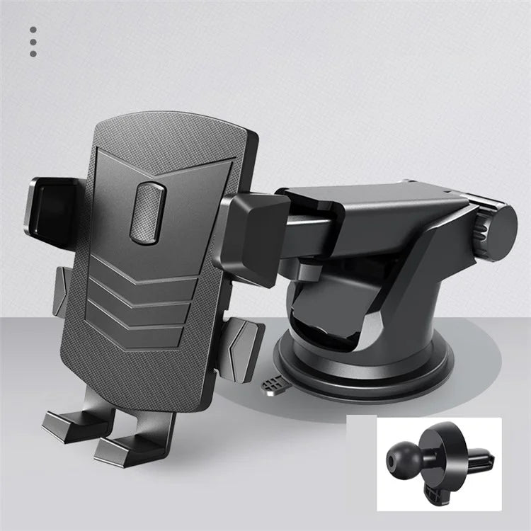 TASX 360° Rotation Car Phone Holder – Suction Cup Mount for Air Vent, Windscreen & Dashboard