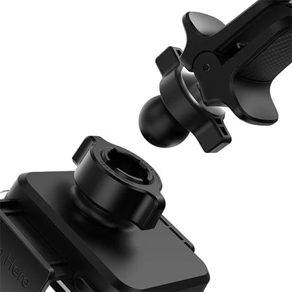 YESIDO C163 Car Phone Holder – Air Outlet Mount with Transparent Panel