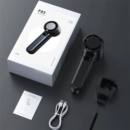 TASX F83 High-Speed Turbo Handheld and Desktop Fan
