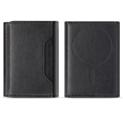 MOCOME RFID Blocking Phone Card Holder – MagSafe PU Leather Wallet