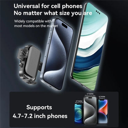 TASX C267 Suction Press Car Phone Mount – 360° Rotation