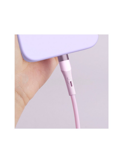 USB-C to Lightning Charge & Sync Cable 1.2M (Soft Silicon)(27W)