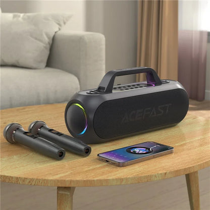 ACEFAST K1 Wireless Portable Karaoke Machine with Microphones
