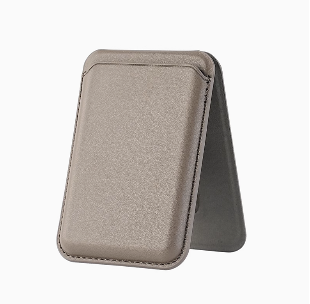 TASX AD366 MagSafe Card Holder – Leather Sleeve with Multifunctional Kickstand