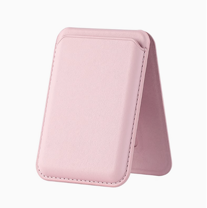 TASX AD366 MagSafe Card Holder – Leather Sleeve with Multifunctional Kickstand