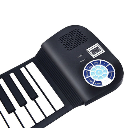 TASX Hand Roll Piano Pads Flexible Battery USB Powered (88 Keys)
