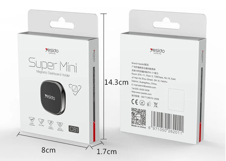 TASX C81 Mini Magnetic Suction Mobile Phone Bracket
