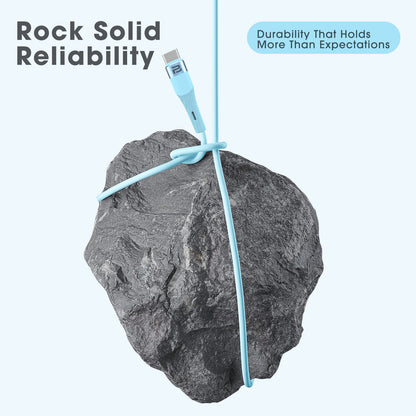 USB-C to USB-C Charge & Sync Cable 1.2M (Soft Silicon)(60W)