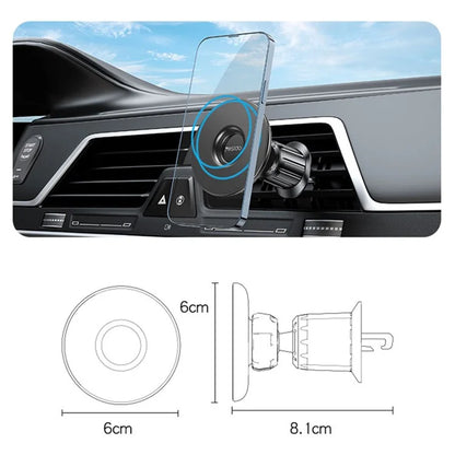 YESIDO C156 MagSafe Car Phone Holder – Rotatable Air Outlet Mount