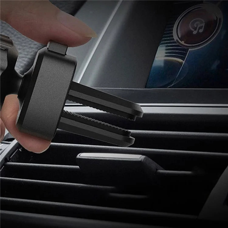 TASX M1 Universal Car Phone Holder – Air Outlet Gravity Mount with Rotatable Metal Bracket