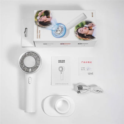 TASX WX-633 Desk Fan with 3 Speeds and Cold Compress Function