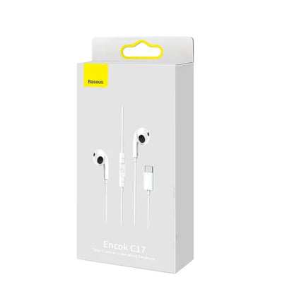 BASEUS Encok C17 Type-C Lateral In-Ear Wired Earphones
