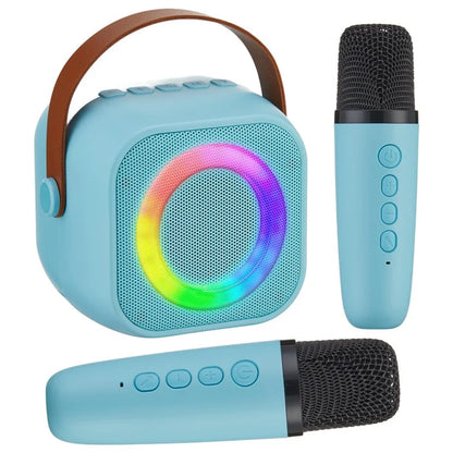 TASX K29 Bluetooth Speaker Portable Home Karaoke Machine with 2 Wireless Microphones