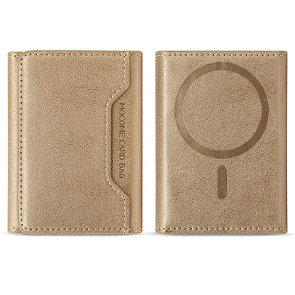 MOCOME RFID Blocking Phone Card Holder – MagSafe PU Leather Wallet
