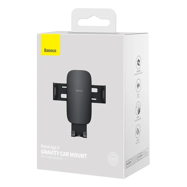 BASEUS Metal Age II Gravity Car Phone Holder – Air Outlet Mount