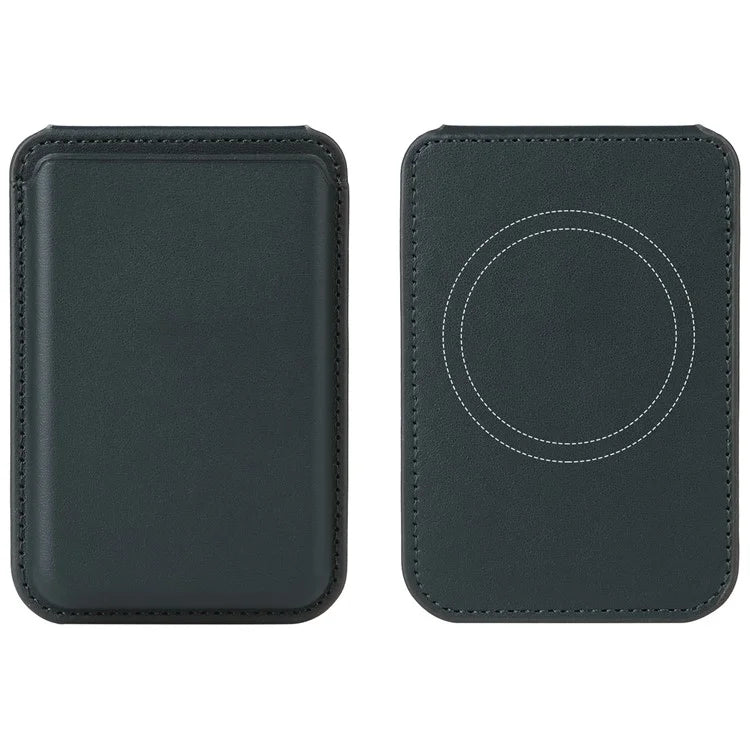 TASX G057 MagSafe Card Holder – PU Leather Back Attachment with Kickstand