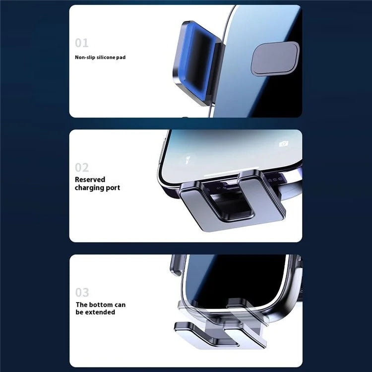 TASX 360° Rotating Car Phone Holder – Air Vent Mount