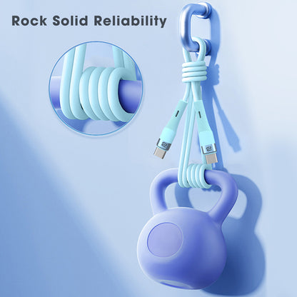 USB-C to USB-C Charge & Sync Cable 1.2M (Soft Silicon)(60W)