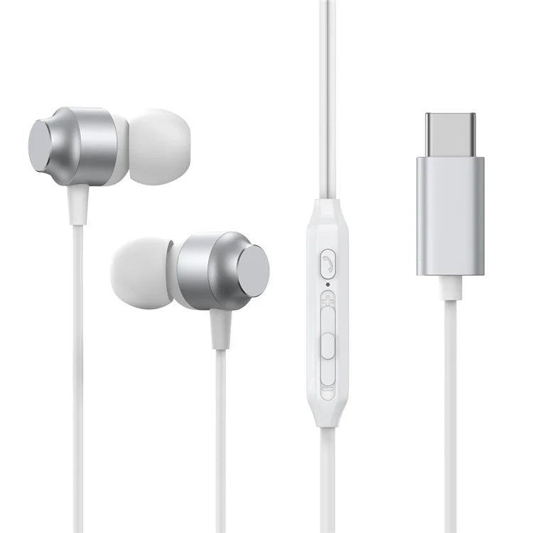 JOYROOM EC06 Metal In-Ear Type-C Wired Earphones with Mic & HiFi Sound