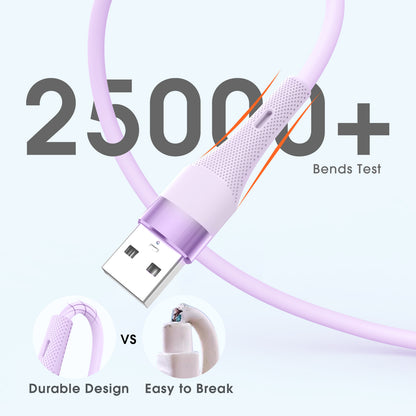 USB-A to Lightning Charge & Sync Cable 1.2M (Soft Silicon)