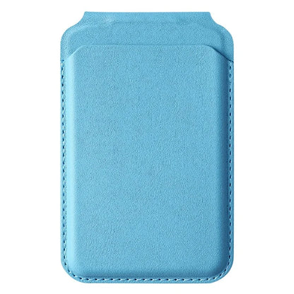 TASX Bi-Fold PU Leather MagSafe Card Holder – Foldable Kickstand Function