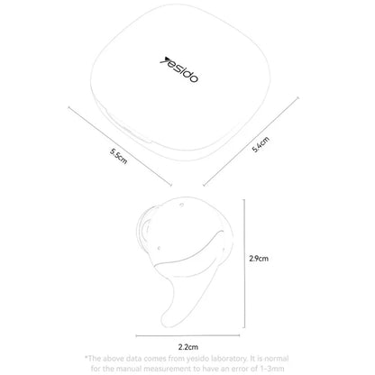 YESIDO TWS30 Wireless Earbuds Bluetooth ANC Noise Cancelling Earphones