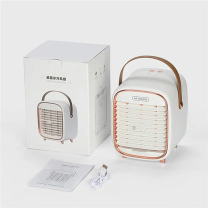 TASX YX-Y3 Portable Mini Desktop Air Cooler and Humidifier with 2000mAh Battery