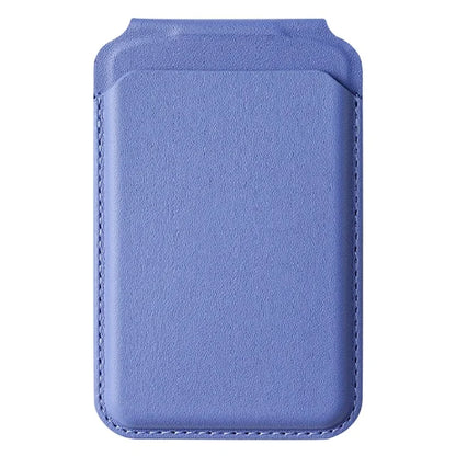 TASX Bi-Fold PU Leather MagSafe Card Holder – Foldable Kickstand Function