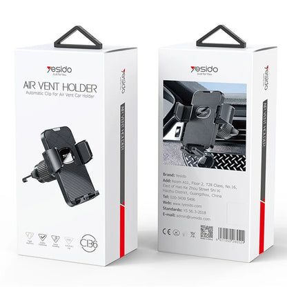 YESIDO C136 Universal Car Phone Holder – Air Vent Mount