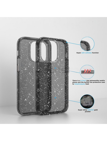 Case It IPhone 11 Fortify Series Glitter Shockproof Crystal Case