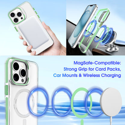 Case it IPhone 16 MagicCam Series Camera Ring Kickstand Transparent Case